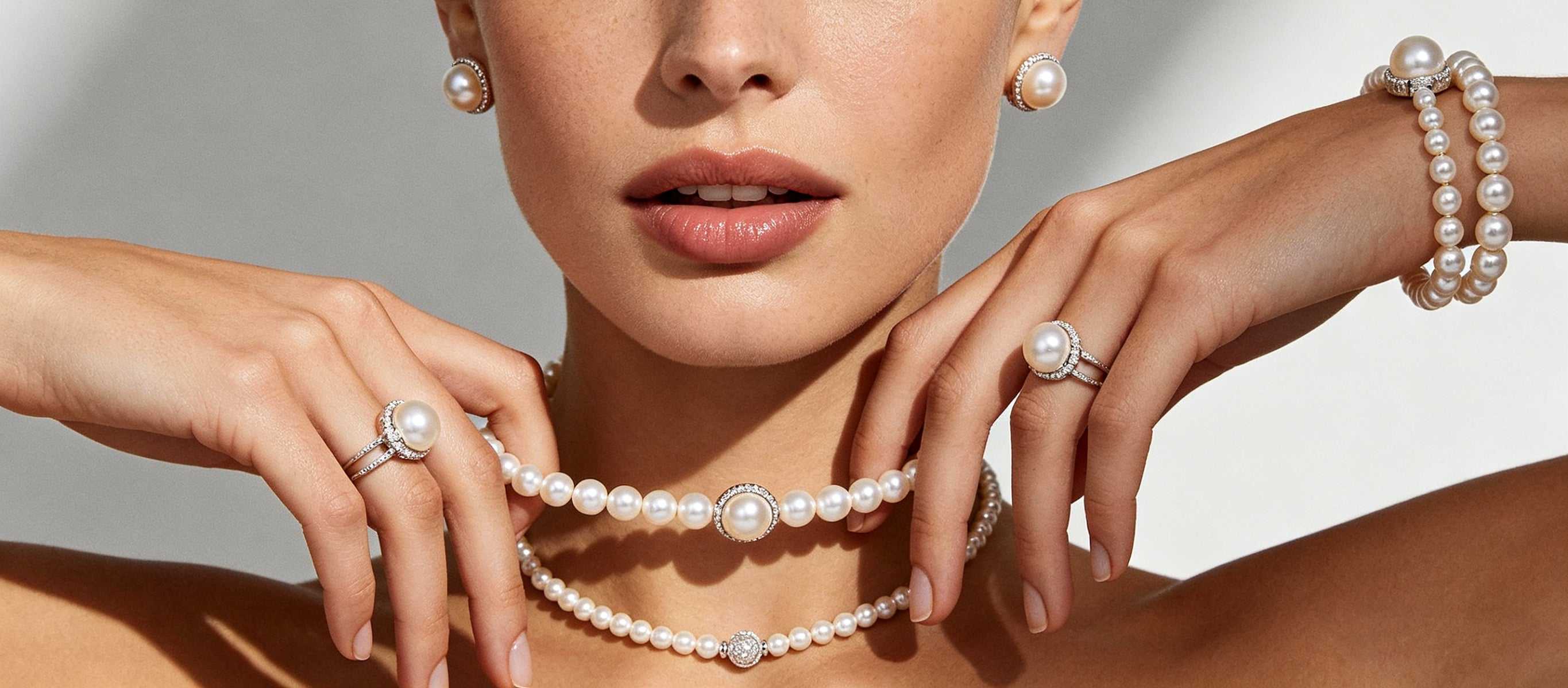 Close-up of a bold, luminous Freshwater Edison Pearl with rich metallic luster and naturally round shape